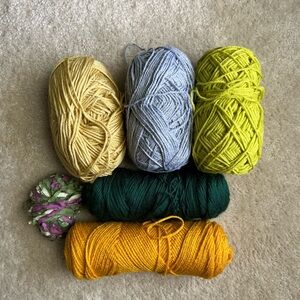Colorful Yarn Bundle for Crafts